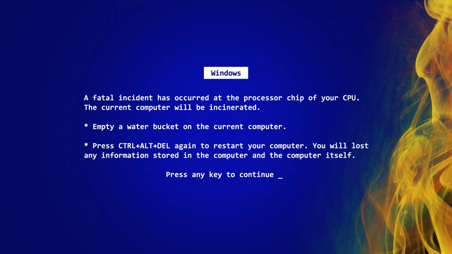 BSOD - Синій екран смерті